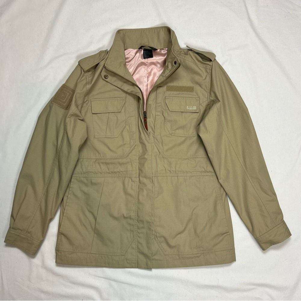 5.11 TACTICAL Taclite M-65 Ripstop Jacket Women’s Size XL Tan